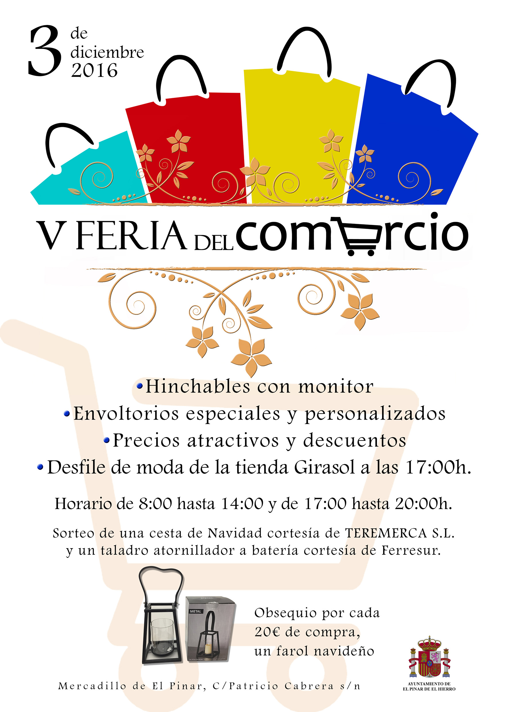 cartel feria Comercio web
