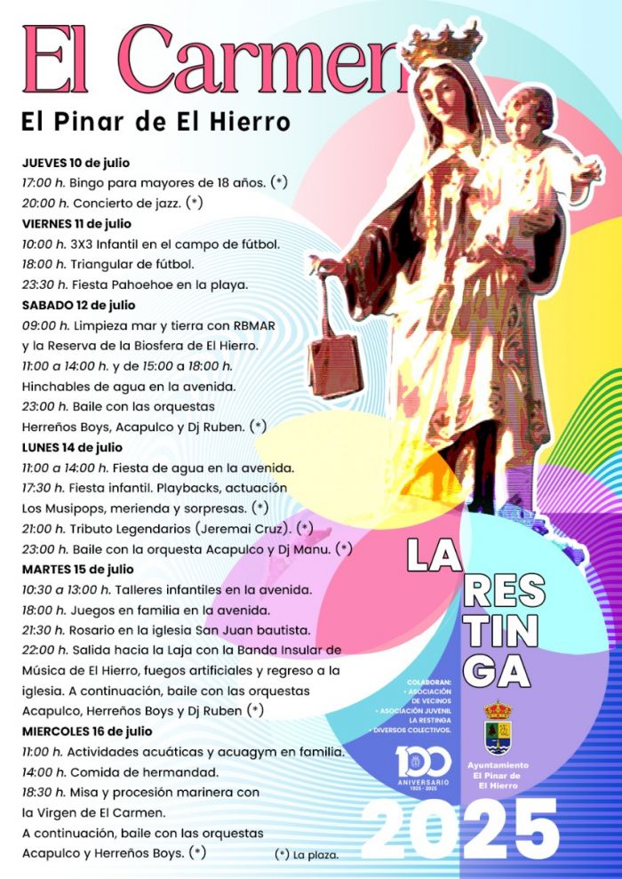 Cartel El Carmen 2025 web