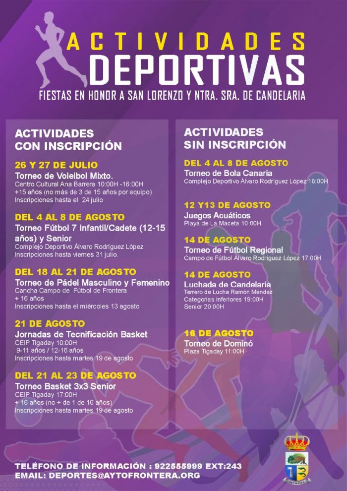 ACTIVIDADES DEPORTIVAS