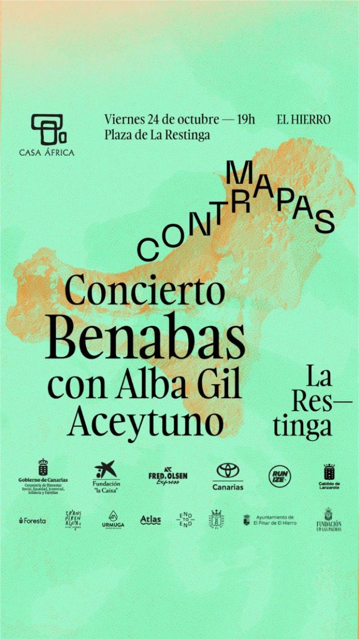 Cartel_Contramapas La Restinga_2025.10.23