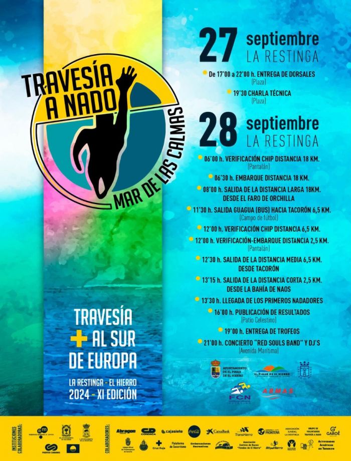 El Pinar-cartel Travesia Mar de las Calmas 24