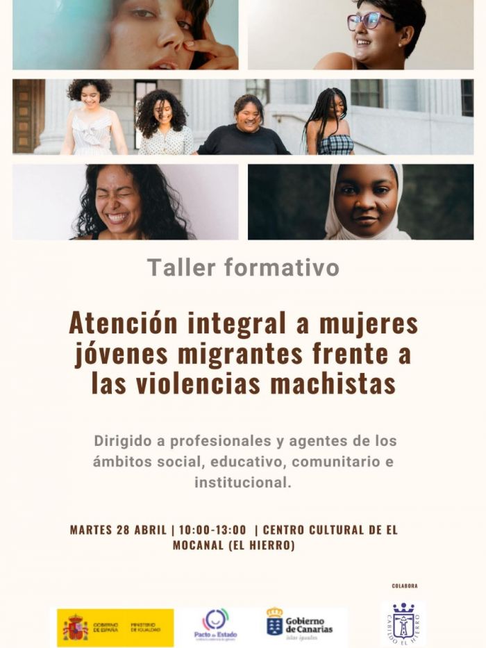 Taller formativo atención integral a mujeres jóvnes migrantes frente a las violencias machistas