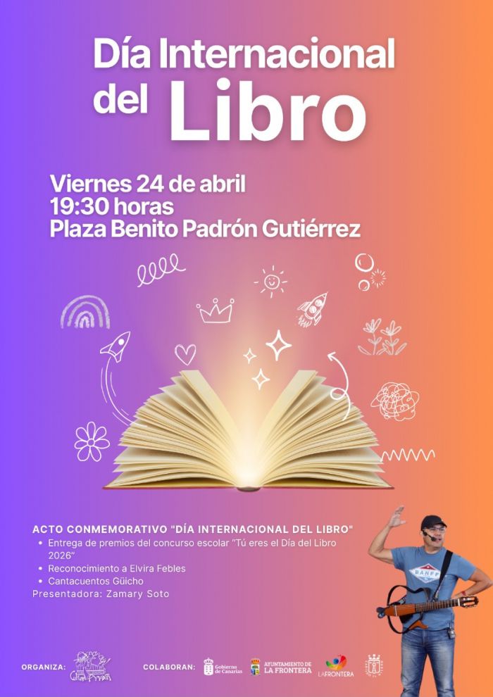Cartel Día Internacional del Libro