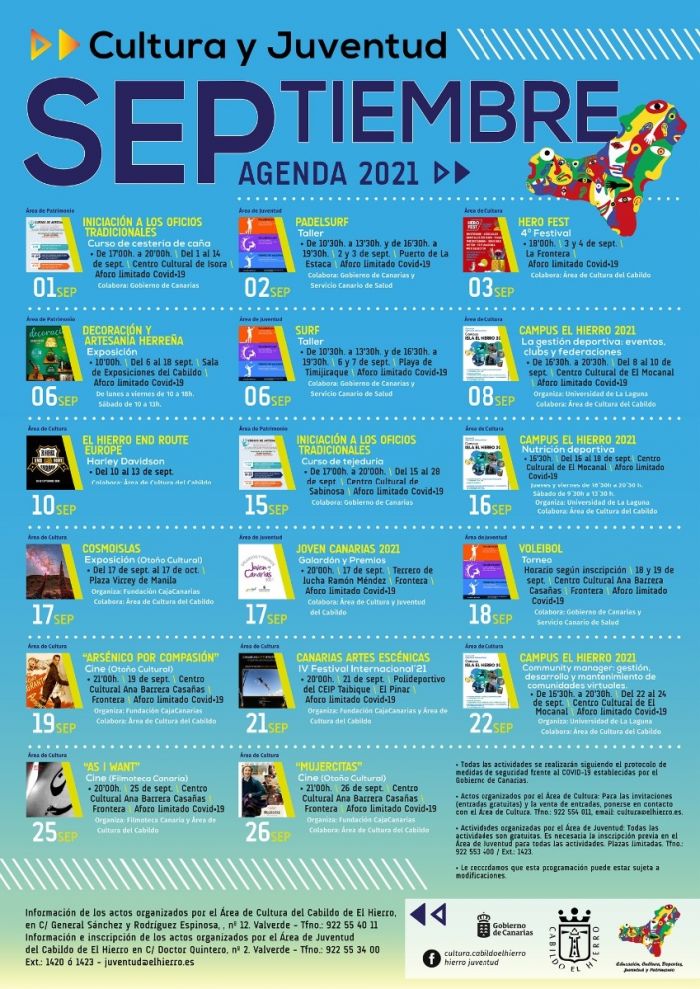 Agenda Septiembre 2021 din a 4