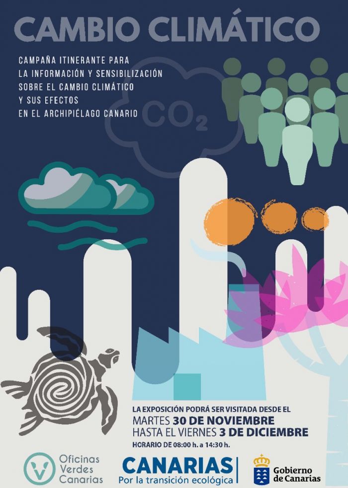 Cartel Exposición cambio climático