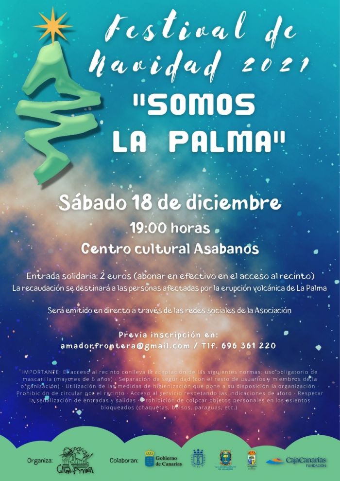 Cartel Festival de Navidad 2021