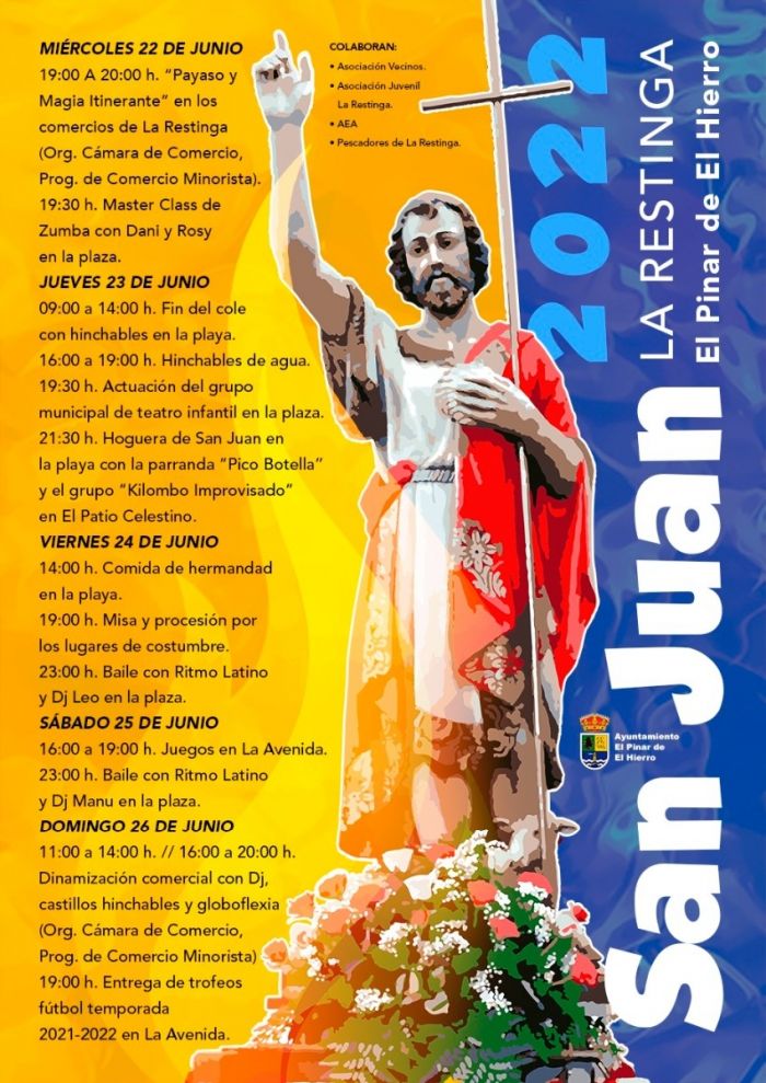 Cartel El Pinar-Fiestas San Juan 2022