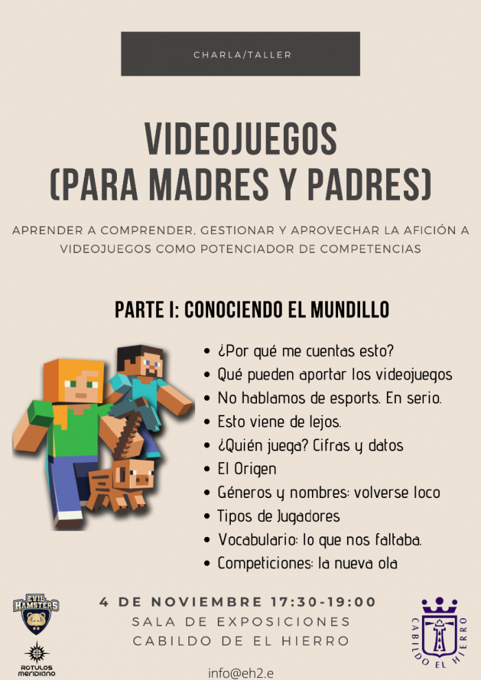 CARTEL CHARLA I 4 DE NOV