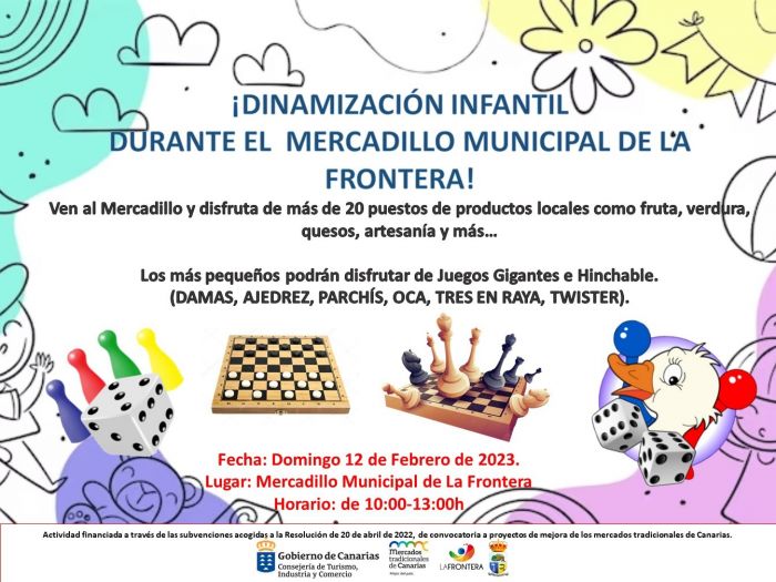 CARTEL DINAMIZACION INFANTIL