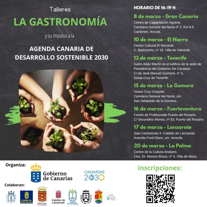 03_TALLERES_CARTEL Gastronomía Agenda 2030
