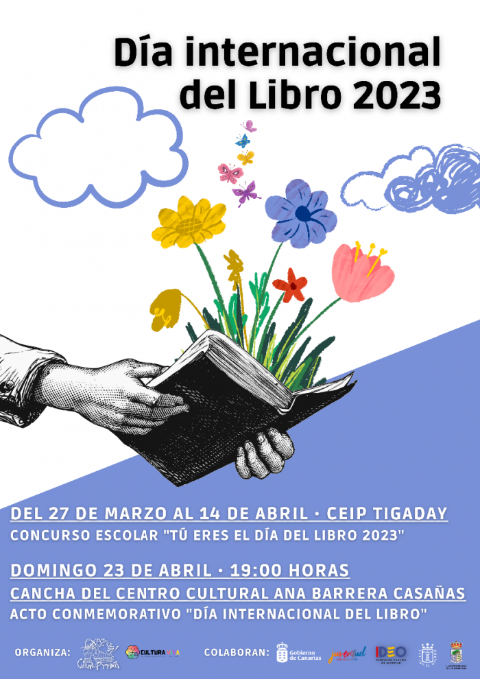 Cartel día del libro 2023